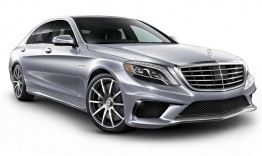 Mercedes S Class W222 S63 AMG Saloon with original Mercedes Wheels