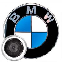   Genuine BMW Centre Caps Chrome Edge 68mm for 5x120 wheels