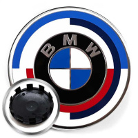 Genuine BMW Centre Cap 50 Years M 57mm for 5x112 wheels