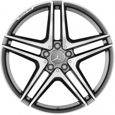 AMG Wheel A22240108007X21 and A22240109007X21