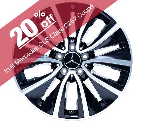 18” Mercedes 10 Hole Wheels A25740107007X23 - A25740133007X23