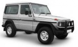 Mercedes G Class G460 Cross Country Vehicle with original Mercedes Wheels