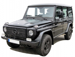 Mercedes G Class G461 Cross Country Vehicle with original Mercedes Wheels