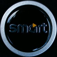 Genuine Smart 59mm Text Centre Caps