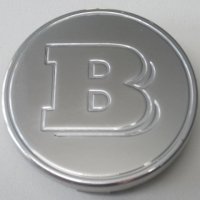 Genuine Smart Brabus 59mm Metal Centre Caps