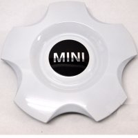 Genuine MINI R102 white centre caps