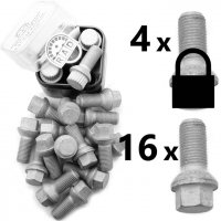 Bolt Pack P-Sec: Rust Resistant Bolts and High Security Locking Wheelbolts