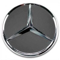 Genuine Mercedes All Chrome Caps