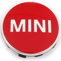 Genuine MINI Centre Cap Set Chilli Red Small