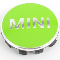 Genuine MINI Centre Cap Set Apple Green Small
