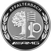 Genuine AMG Centre Cap - AMG Emblem