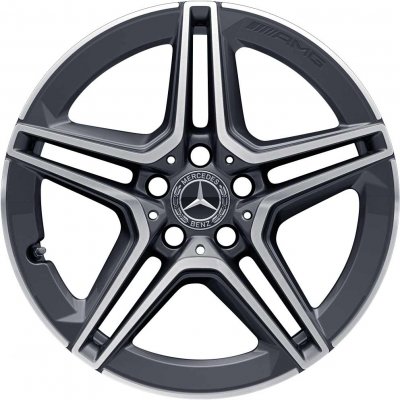 AMG Wheel A20540195007X44 and A20540196007X44