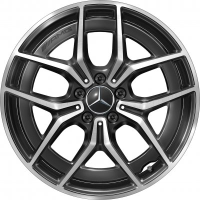 AMG Wheel A20640167007X23 and A20640168007X23
