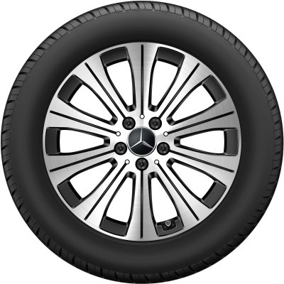 Mercedes Wheel Q44014371594E and Q44014371595E - A24340100007X23 and A24340100007X23