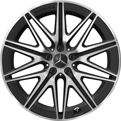 AMG Wheel A29040119007X36 and A29040120007X36