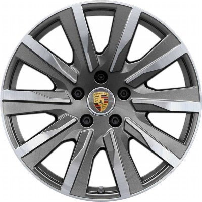 Porsche Wheel 9J1601025LOU7 and 9J1601025MOU7