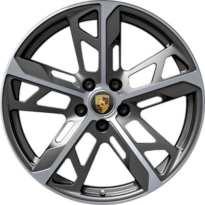 Porsche Wheel 9J1601025ALOC6 and 9J1601025AMOC6