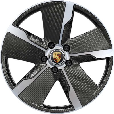Porsche Wheel 9J1601025QC9X - 9J1601025ACC9X and 9J1601025RC9X - 9J1601025ADC9X