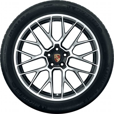 Porsche Wheel 95B044640H - 95B601025BPOC6 and 95B601025BQOC6