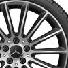 AMG 14 Spoke [177-19] Gloss Back with High Sheen Wheel Img 2