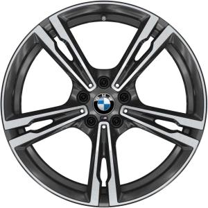 BMW 705M Orbit Grey with Bright Turned Alloy Wheel for BMW M5 F90 - Sizes 19in