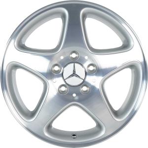 Mercedes Algieba [203-16] Standard Silver with High Sheen Alloy Wheel for Mercedes CLC C203 - Sizes 16in
