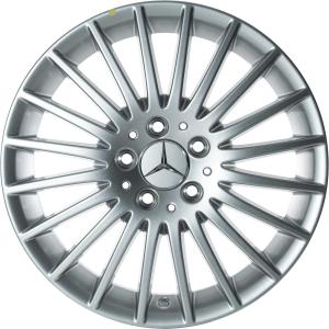 Mercedes 20 Spoke [447-17] Vanadium Silver Alloy Wheel for Mercedes Vito 447 - Sizes 17in