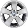 Mercedes 5 Spoke Wing Design [164-18] Titanium Silver Wheel Img 1