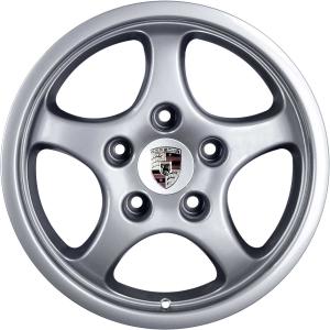 Porsche Cup Design Silver Metallic Alloy Wheel for Porsche 964 (911) 964 - Sizes 16in