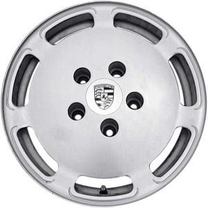 Porsche 7 Slot Forged Silver Metallic Alloy Wheel for Porsche 964 (911) 964 - Sizes 16in