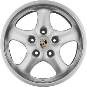 Porsche Cup Design 93 Diamond Silver Alloy Wheel for Porsche 964 (911) 964 - Sizes 17in