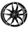 Rial Lucca Diamond Black Front Polished Wheel Img 2